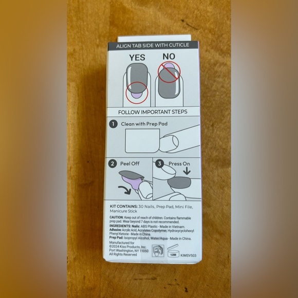 imPRESS Press-On Nails ~ Sun Daze NEW In Box Pineapple Summer Vacation - Picture 9 of 11